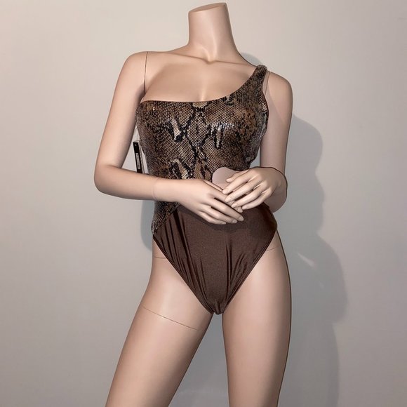 Fashion Nova Other - FASHIONNOVA SAHARA VACATION SEQUIN CUTOUT SWIMSUIT